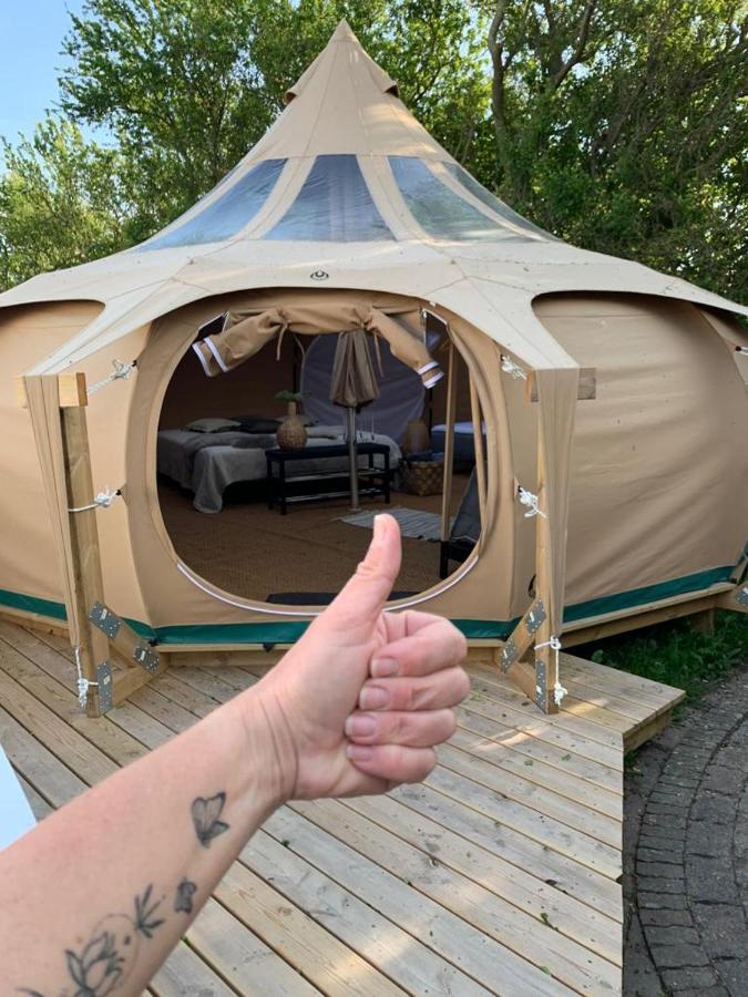 Romantic Luxus Glamping 3 Idestrup Extérieur photo