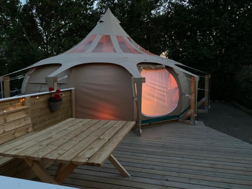 Romantic Luxus Glamping 3 Idestrup Extérieur photo